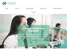 Tablet Screenshot of centropaulistademedicina.com.br